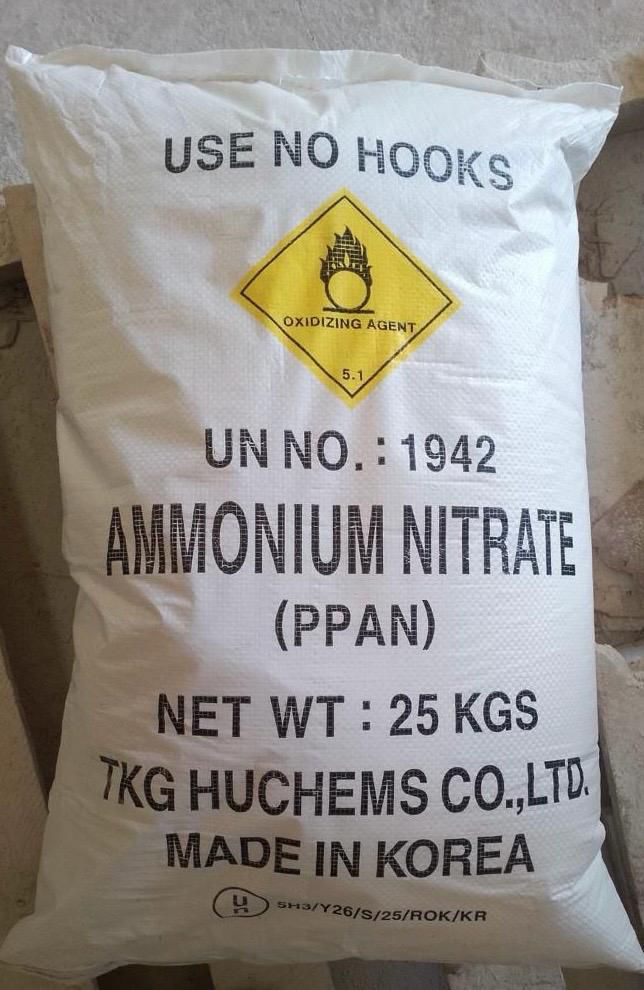 Ammonium Nitrate (PPAN)